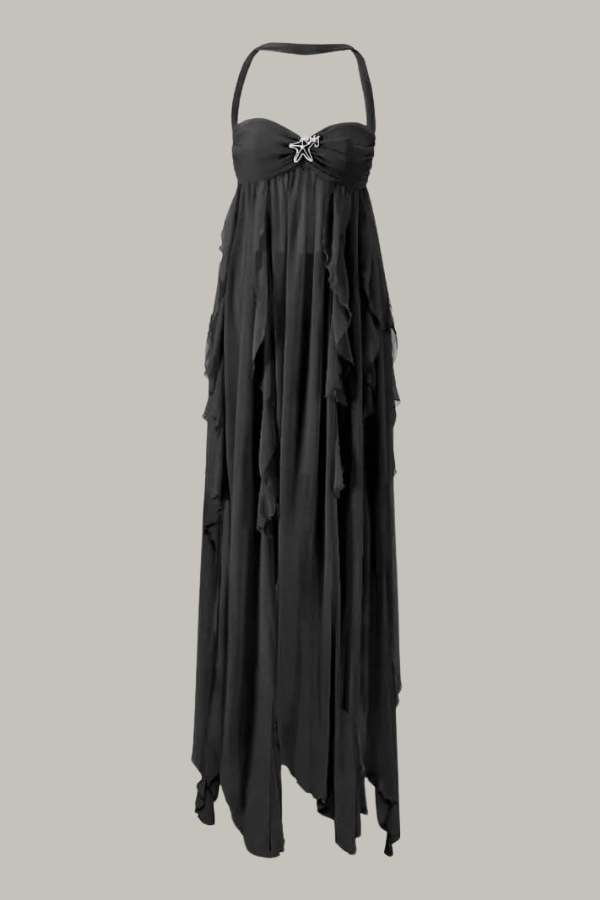 Elegantes fließendes Maxikleid für Damen