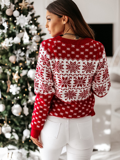 Festlicher Strickpullover für Damen