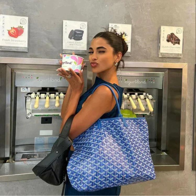 Stilvolle Tote Bag im Croyard-Stil