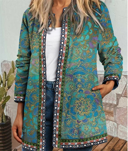 Felix® | Boho-Jacke mit farbenfrohem Muster