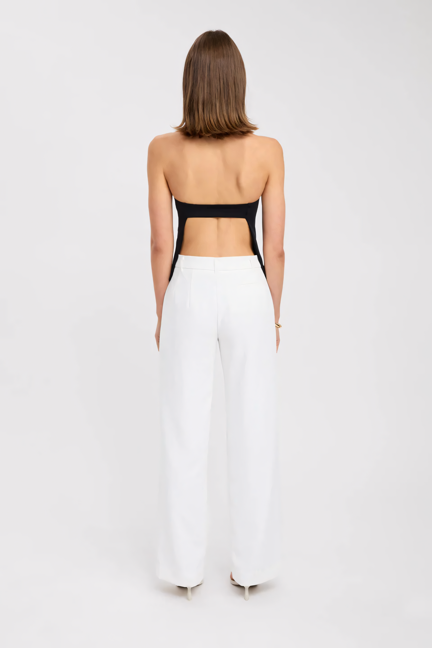 Leichtes Leinenmisch-Kaye-Top für mühelosen Stil