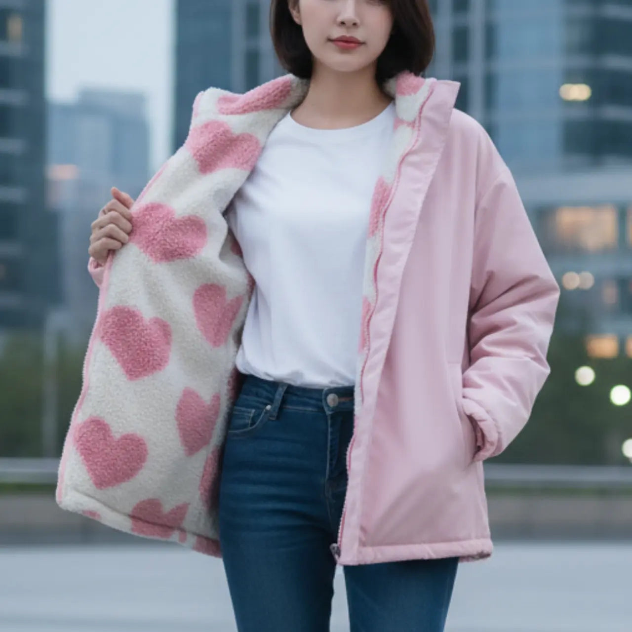 Modische Damen-Winterjacke für gemütlich-schicke Looks