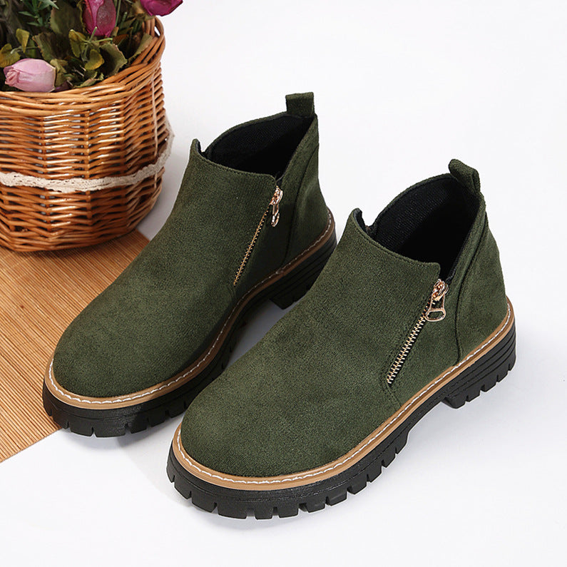 Schicke minimalistische Stiefeletten für Damen