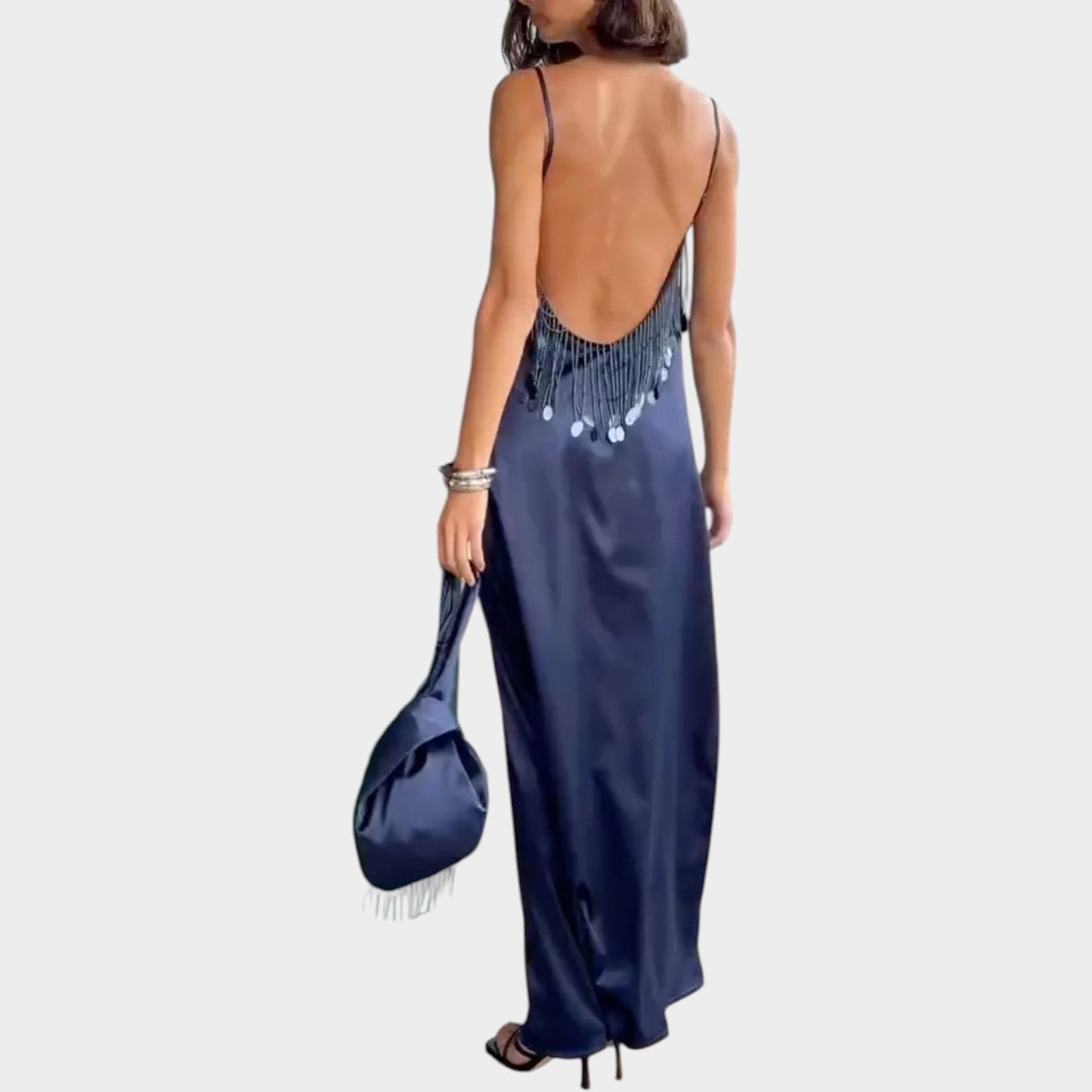 Müheloses Maxikleid zum Hineinschlüpfen für Damen
