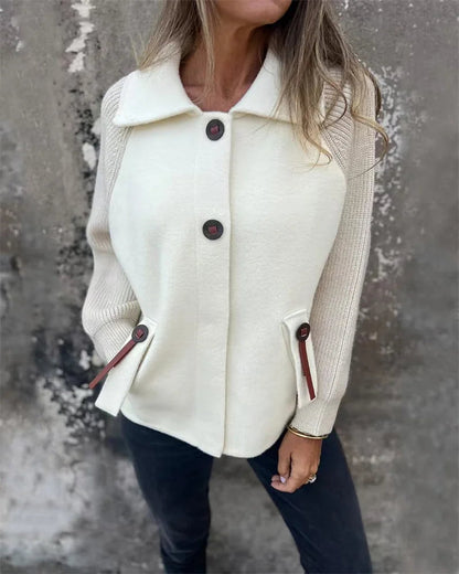 Gemütliche leichte Damen-Herbst-Winterjacke