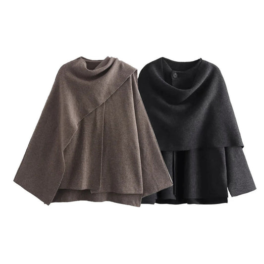 Gemütlicher stilvoller Strickpullover für Damen