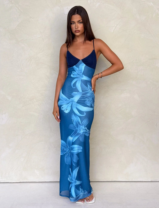 Alaina Ärmelloses Midikleid
