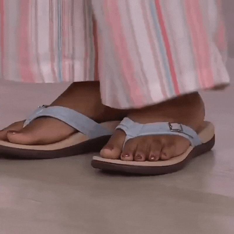 Orthopädische Damensandalen für Sommer Komfort und Unterstützung