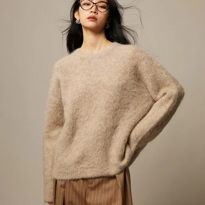 Alpaka-Mischpullover – Gemütlicher Alltagsstil