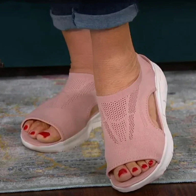Orthopädische Damensandalen für bequemen Sommerkomfort