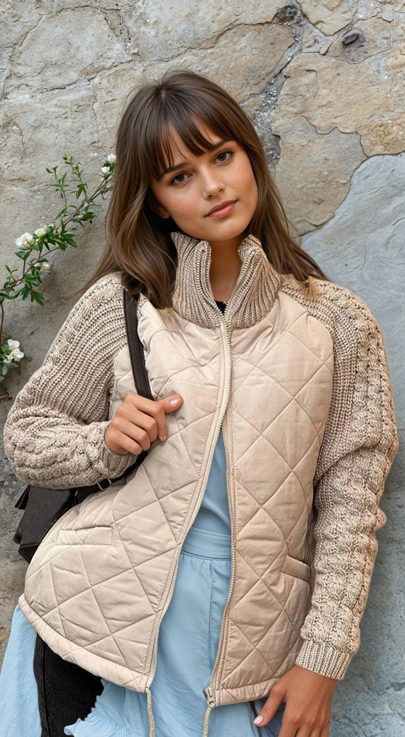 Gemütlicher Strickcardigan für den Herbst