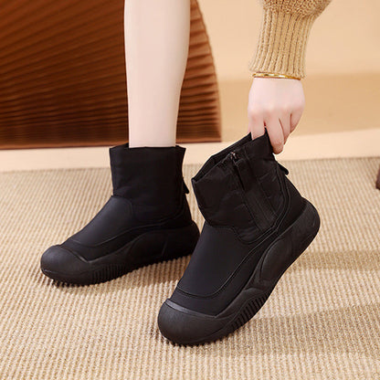 Gemütliche rutschfeste Damen-Winter-Schneestiefel