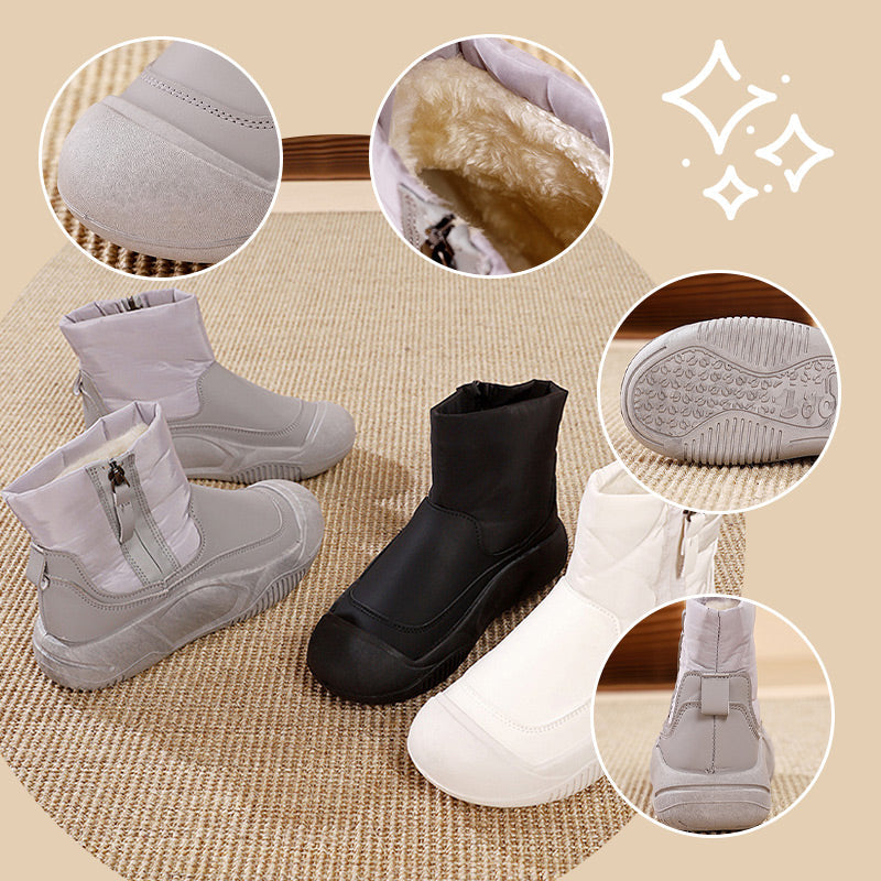 Gemütliche rutschfeste Damen-Winter-Schneestiefel