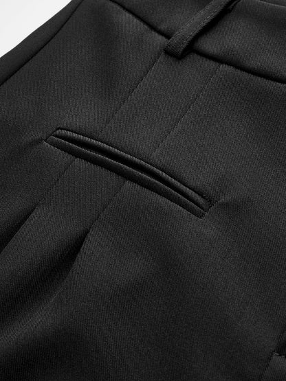 Halbtransparente Damen-Shorts mit mittlerer Taille