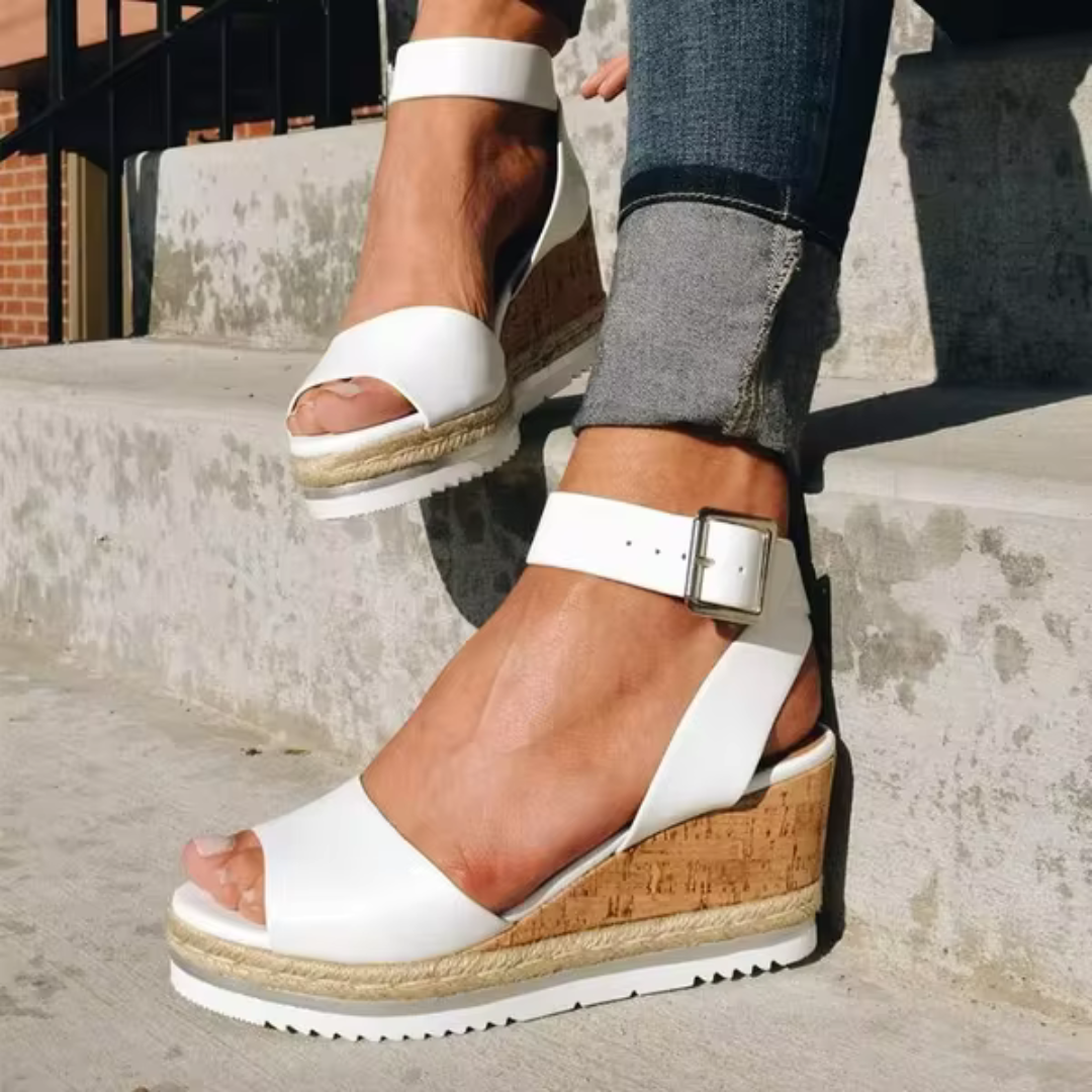 Keilsandalen für Damen Schick Bequeme Sommerschuhe