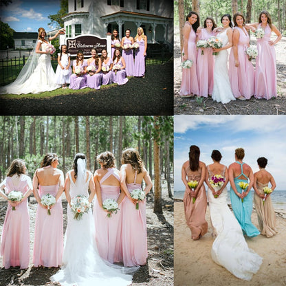 15-in-1 wandelbares Kleid mit mehreren Styling-Optionen
