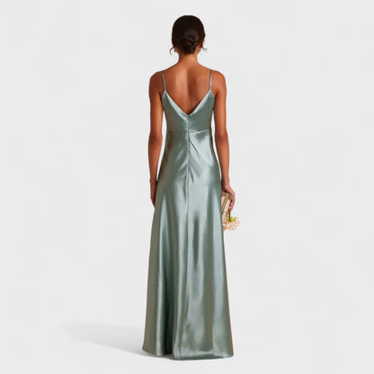 Satin Nachthemdkleid