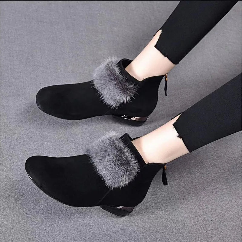 Schicke rutschfeste Stiefeletten für Damen