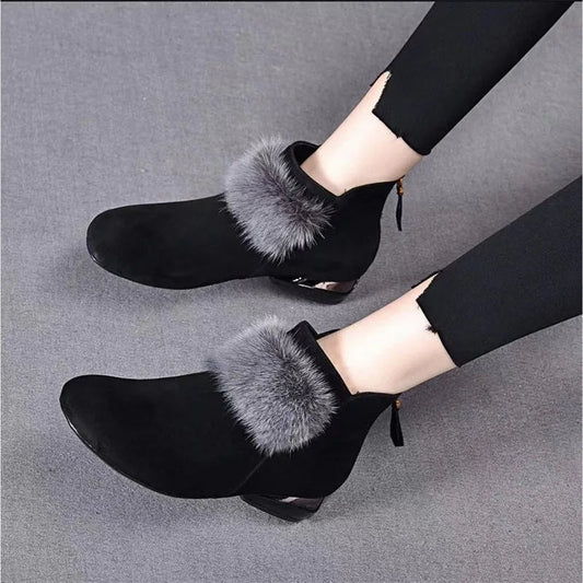 Schicke rutschfeste Stiefeletten für Damen