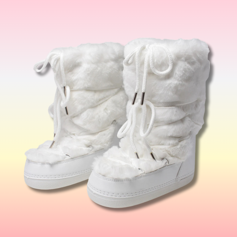 Gemütliche Kawaii Winter-Schneestiefel für Damen