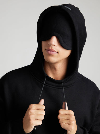 Gemütlicher Reise-Hoodie mit Flugmodus-Grafik