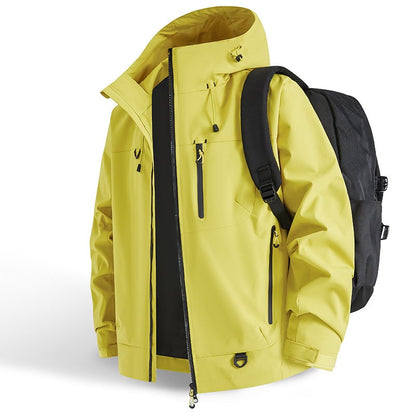 Wasserdichte Jacke für Outdoor-Abenteuer und den urbanen Alltag