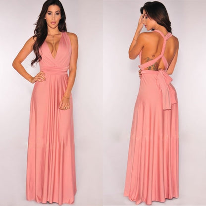 15-in-1 wandelbares Kleid mit mehreren Styling-Optionen