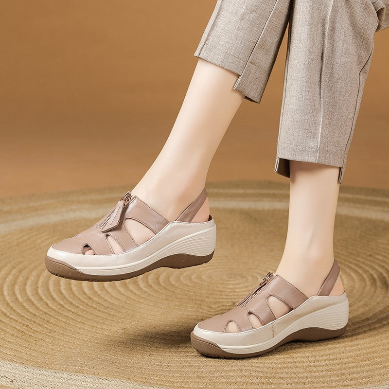 Orthopädische bequeme Sandalen zum Gehen für Damen