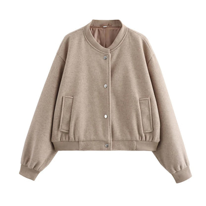 Damen Herbst Street Flight Jacke
