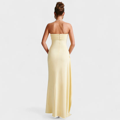 Elegantes fließendes Maxikleid
