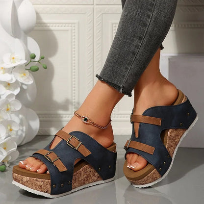 Orthopädische Damen-Sandalen mit Fußgewölbe­stütze