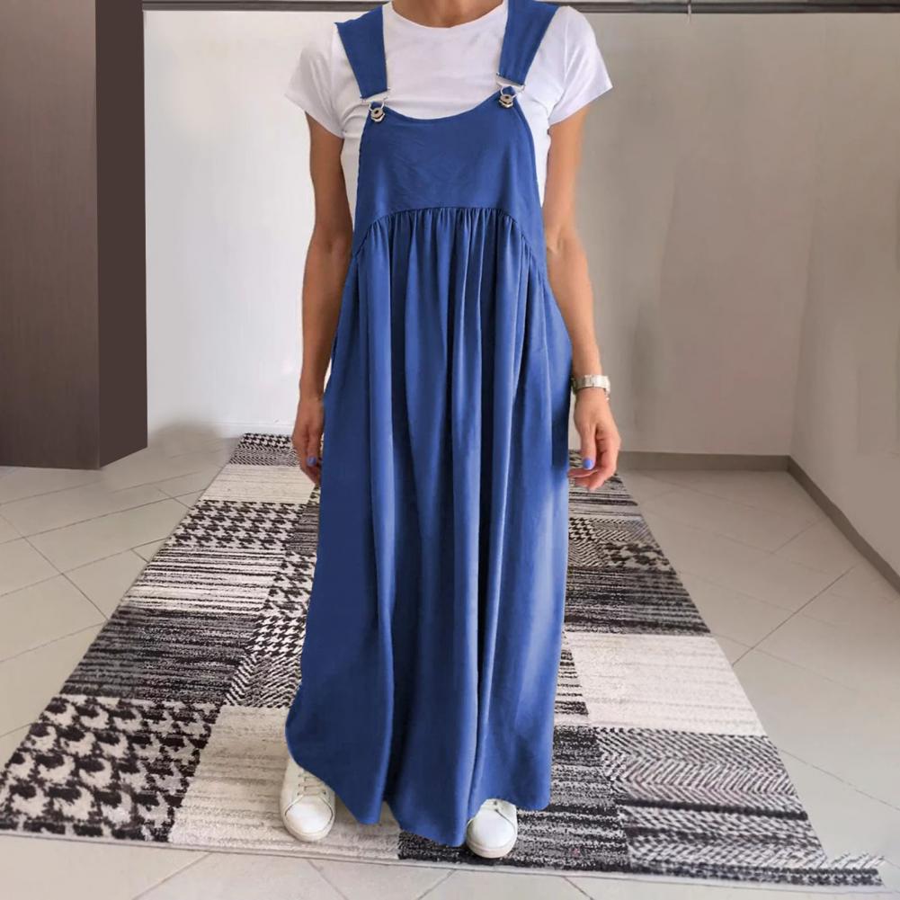 Locker sitzendes Kleid mit verstellbaren Trägern