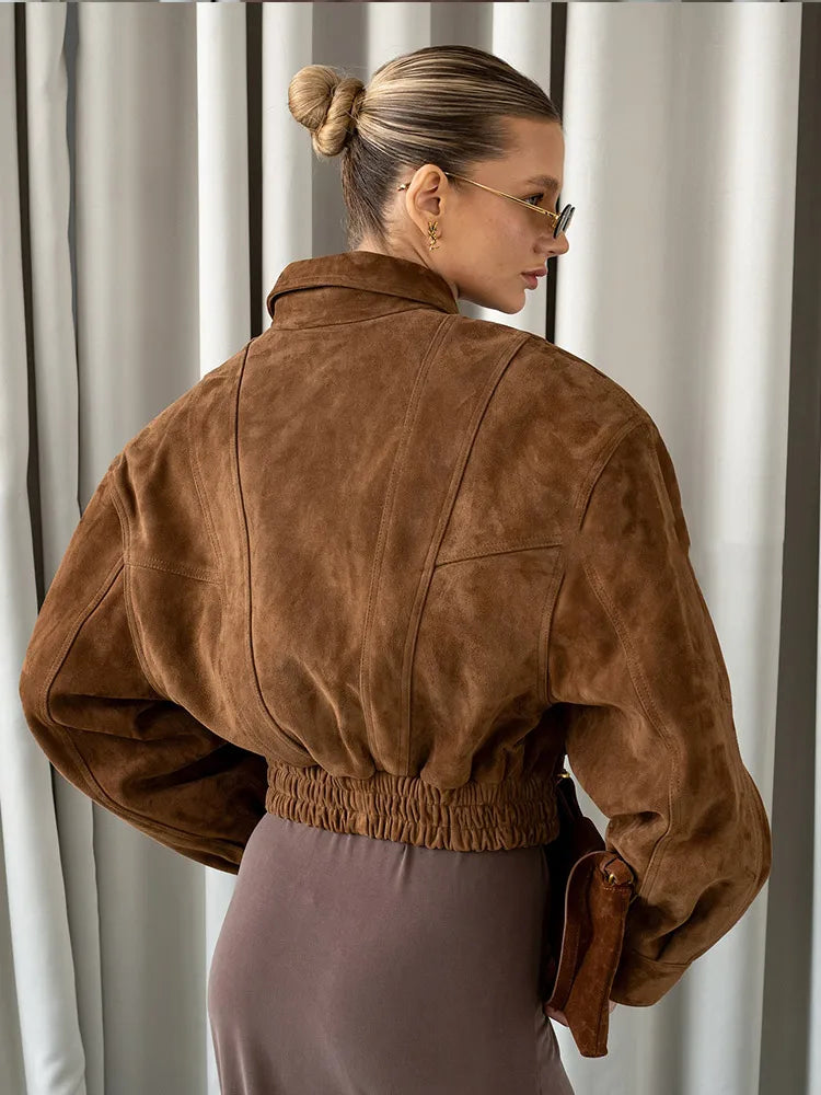 Lässige leichte Trenchcoat-Jacke