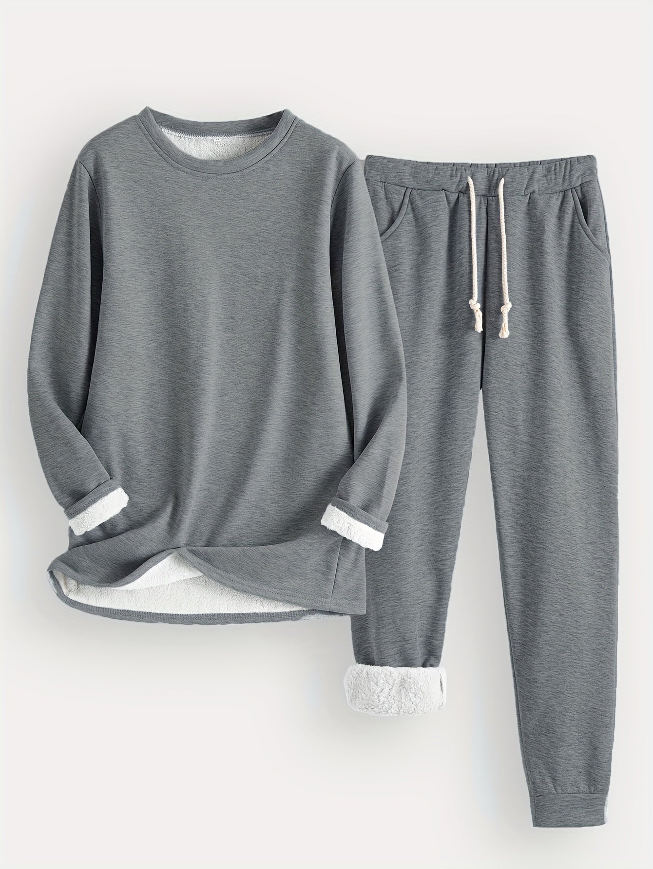 Gemütliches Strick-Loungewear-Set für entspannte Tage