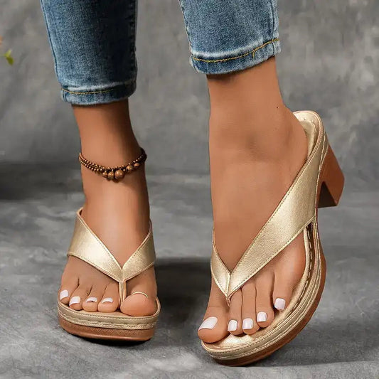Orthopädische High Heel Sandalen für Komfort und Stil
