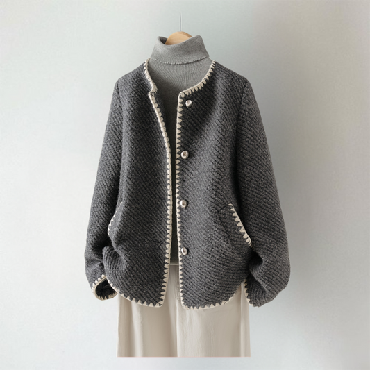 Schicker leichter Strickcardigan zum Schichten
