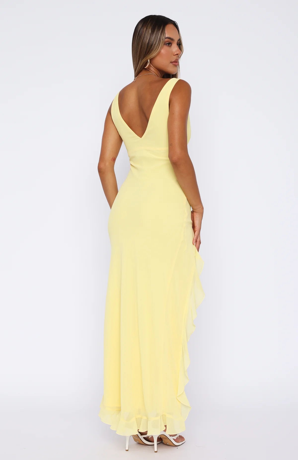 Noelle Damen Elegantes Maxikleid