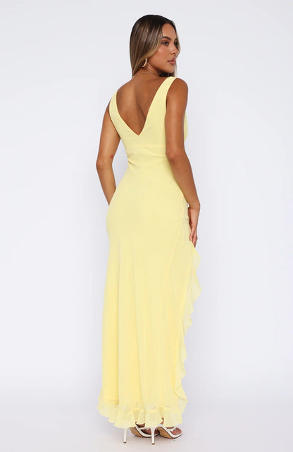 Noelle Damen Elegantes Maxikleid