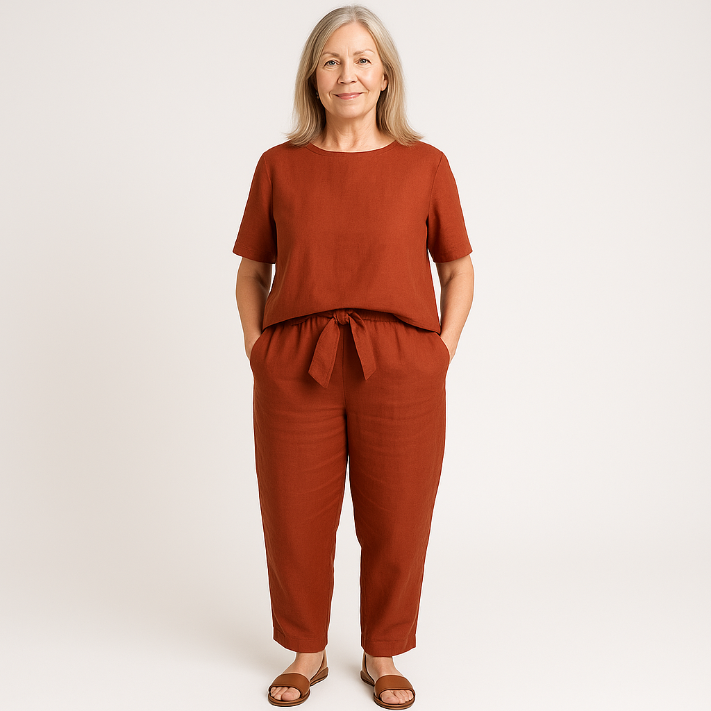 Nadine® | Elegantes Damen-Sommer-Zweiteiler-Set