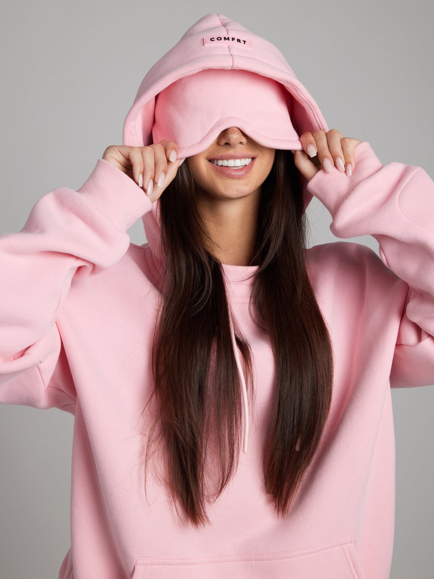 Gemütlicher Reise-Hoodie mit Flugmodus-Grafik