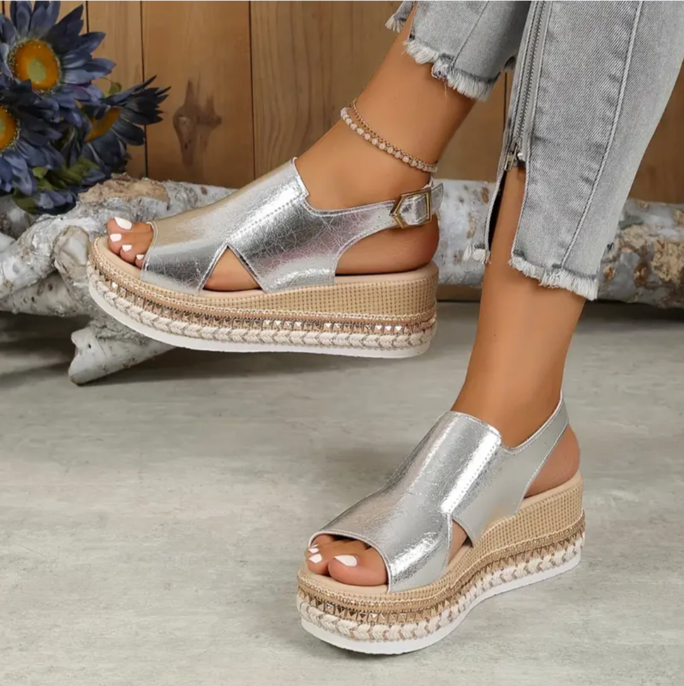 Orthopädische Sandalen für schmerzfreies Gehen