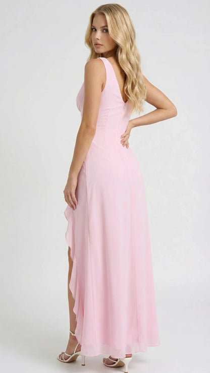 Elanora Ärmelloses Maxikleid mit Faltenrock