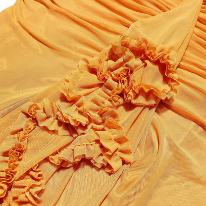 Lydia ärmelloses Midikleid mit Blumenmuster