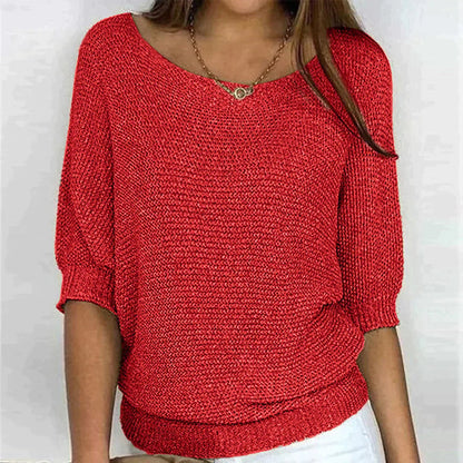 Gemütlicher Strickpullover für lässigen Komfort und Stil