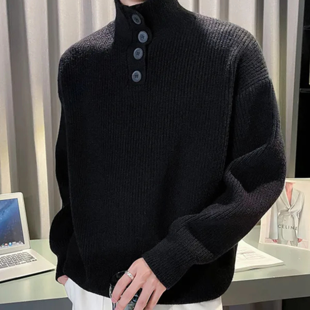 Gemütlicher Strickpullover für Damen