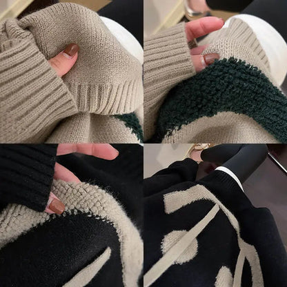 Gemütlicher übergroßer Kapuzenpullover