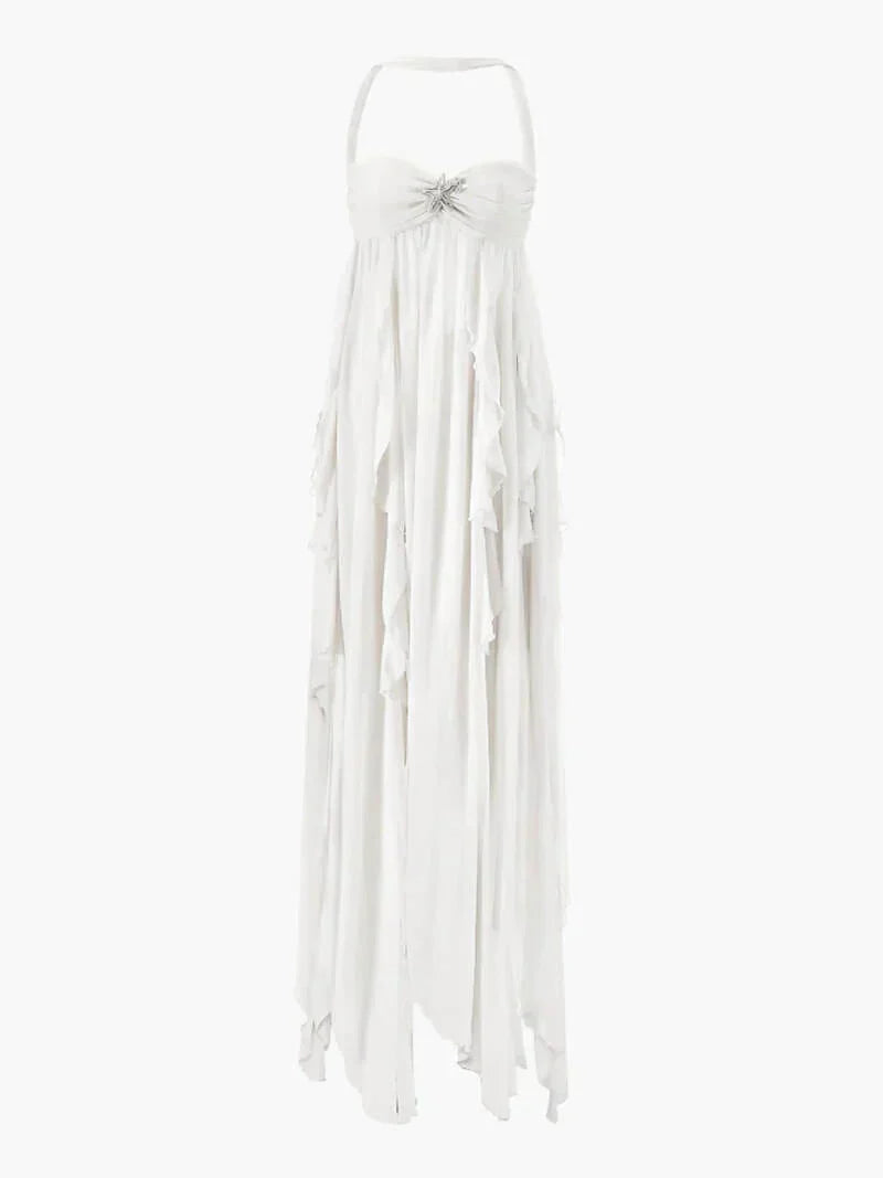 Elegantes fließendes Maxikleid für Damen