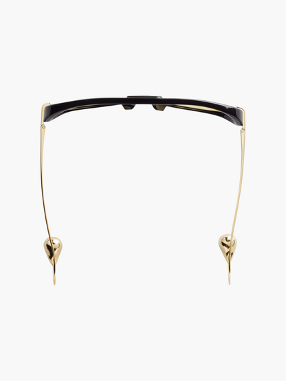 Klassische Retro-Rundsonnenbrille