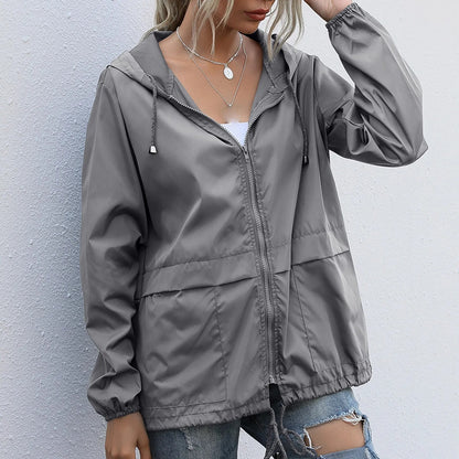 Giselle® | Leichte Windjacke mit Kapuze