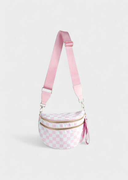 Elegante Leder-Bauchtasche für freihändigen Stil